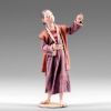 Immagine di Bambina Presepe Immanuel 12 cm palestinese legno e stoffa