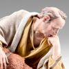 Immagine di Pastore che dorme Presepe Immanuel 12 cm palestinese legno e stoffa