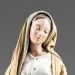 Immagine di Madre con Bambino cm 14 (5,5 inch) Presepe vestito Immanuel stile orientale statua in legno Val Gardena abiti in stoffa