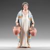 Picture of Standing Man with amphoras Immanuel 14 cm (5,5 inch) middle eastern wood & fabric