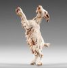 Picture of Goat climbing Immanuel Nativity 14 cm (5,5 inch) middle eastern wood & fabric