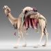 Picture of Standing Camel with saddle cm 40 (15,7 inch) Immanuel dressed Nativity Scene oriental style Val Gardena wood statue