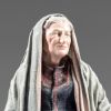 Picture of Old Woman Immanuel Nativity 40 cm (15,7 inch) middle eastern wood & fabric