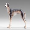 Picture of Greyhound dog Immanuel Nativity 30 cm (11,8 inch) middle eastern wood & fabric