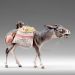 Picture of Donkey with wood and hay cm 30 (11,8 inch) Immanuel dressed Nativity Scene oriental style Val Gardena wood statue