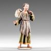 Picture of Child with stick Immanuel Nativity 20 cm (7,9 inch) middle eastern wood & fabric