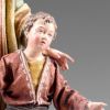 Immagine di Madre con Bambino Presepe Immanuel 20 cm palestinese legno e stoffa