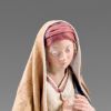 Picture of Annunciation to Mary Immanuel Nativity 10 cm (3,9 inch) middle eastern wood & fabric