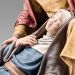 Immagine di Maria, Maddalena e l'Apostolo Giovanni 10 cm (3,9 inch) Presepe vestito Immanuel stile orientale statue in legno Val Gardena abiti in stoffa