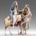 Picture of Harborage search 10 cm (3,9 inch) Immanuel dressed Nativity Scene oriental style Val Gardena wood statues fabric clothes