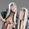 Immagine di Ritrovamento di Gesù al Tempio Presepe Immanuel 10 cm palestinese legno e stoffa