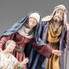 Immagine di Ritrovamento di Gesù al Tempio Presepe Immanuel 14 cm palestinese legno e stoffa