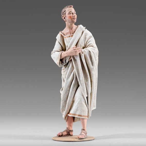 Immagine di Romano con tunica Presepe Immanuel 14 cm palestinese legno e stoffa