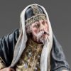 Imagen de Sumo Sacerdote Judío Belén Immanuel 14 cm oriental madera y tela