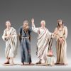 Immagine di Processo di Gesù Presepe Immanuel 20 cm palestinese legno e stoffa