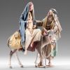 Immagine di Ricerca dell'alloggio Presepe Immanuel 20 cm palestinese legno e stoffa