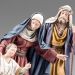 Picture of Christ among the Doctors 20 cm (7,9 inch) Immanuel dressed Nativity Scene oriental style Val Gardena wood statues fabric clothes