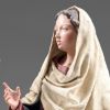 Immagine di Visitazione della Vergine Maria a Elisabetta Presepe Immanuel 20 cm palestinese legno e stoffa