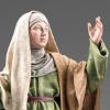 Immagine di Visitazione della Vergine Maria a Elisabetta Presepe Immanuel 20 cm palestinese legno e stoffa