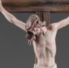 Immagine di Gesù Cristo in croce Presepe Immanuel 30 cm palestinese legno e stoffa