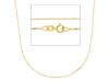 Picture of Yellow gold 18k Venetian Chain 50 cm (19,7 inch)