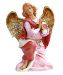 Picture of Kneeling Angel cm 45 (18 Inch) Fontanini Nativity Statue hand painted Plastic