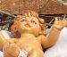 Immagine di Gesù Bambino e Culla cm 45 (18 Inch) Presepe Fontanini Statua in Plastica dipinta a mano
