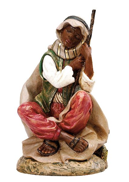 Picture of Cameleer Shepherd Fontanini Nativity 45 cm (18 Inch) large outdoor plastic