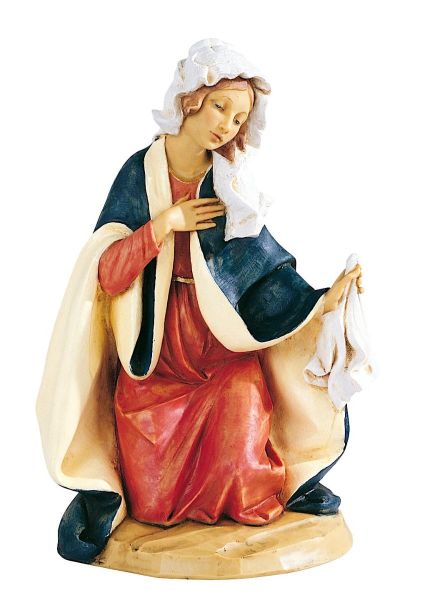 Immagine di Maria cm 52 (20 Inch) Presepe Fontanini Statua per Esterno in Resina dipinta a mano