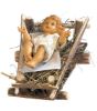 Picture of Baby Jesus and Cradle Fontanini Nativity 52 cm (20 Inch) large outdoor resin