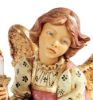 Immagine di Angelo rosa Presepe Fontanini 52 cm resina grande da esterno
