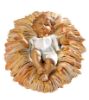 Picture of Baby Jesus and Cradle Fontanini Nativity 65 cm (27 Inch) large outdoor resin