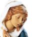 Imagen de Maria cm 65 (27 Inch) Belén Fontanini Estatua para al Aire Libre en Resina pintada a mano