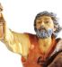 Imagen de Pastor con Linterna cm 65 (27 Inch) Belén Fontanini Estatua para al Aire Libre en Resina pintada a mano