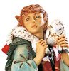 Picture of Shepherd with Sheep Fontanini Nativity 65 cm (27 Inch) large outdoor resin