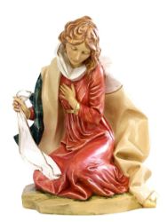 Imagen de Maria cm 85 (34 Inch) Belén Fontanini Estatua para al Aire Libre en Resina pintada a mano