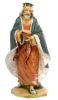 Immagine di Re Magio Bianco a piedi statua Presepe Fontanini 85 cm resina grande da esterno