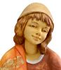 Immagine di Pastorella con oche statua Presepe Fontanini 85 cm resina grande da esterno