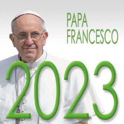 Immagine di Calendario da tavolo 2023 Papa Francesco cm 8x8