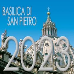 Immagine di Basilica di San Pietro Roma Vaticano Calendario da tavolo 2023 cm 8x8 