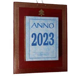 Picture of Daily wall / desk block calendar 2023 tear off pages Tipografia Vaticana Vatican Typography