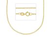 Picture of Yellow gold 18k Wheat Chain Necklace 50 cm (19,7 inch)