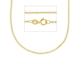 Picture of Wheat Chain Yellow Gold 18 kt cm 50 (19,7 in) Unisex Woman Man 