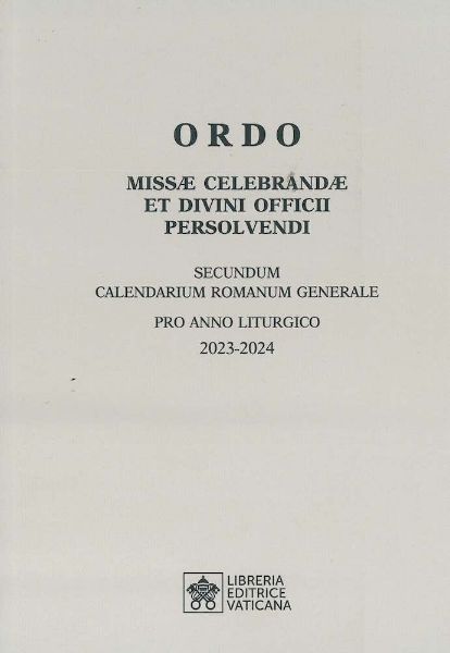 Picture of  ORDO Missae Celebrandae et Divini Officii Persolvendi 2023-2024 Libreria Editrice Vaticana