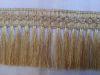 Picture of Long braided cord gold Fringe H. 8 cm (3,1 inch)