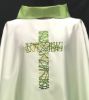 Picture of Chasuble | Roll collar | Embroidery | Cross | Polyester satin