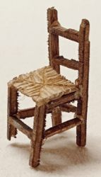 Picture of Handmade wooden chair for 3,9 inch nativity scene