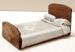 Picture of Handmade wooden bed for 3,9 inch nativity scene