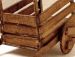 Picture of Handmade wooden cart for 2,4 inch nativity scene