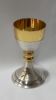 Immagine di Calice Messa oro argento H. 20,5 cm nodo doppio
